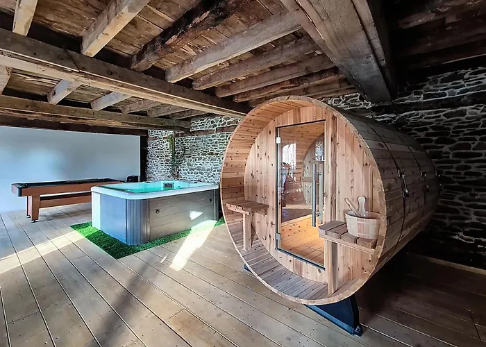 Studio Duplex Calme - Spa - Sauna - Parking - Wifi